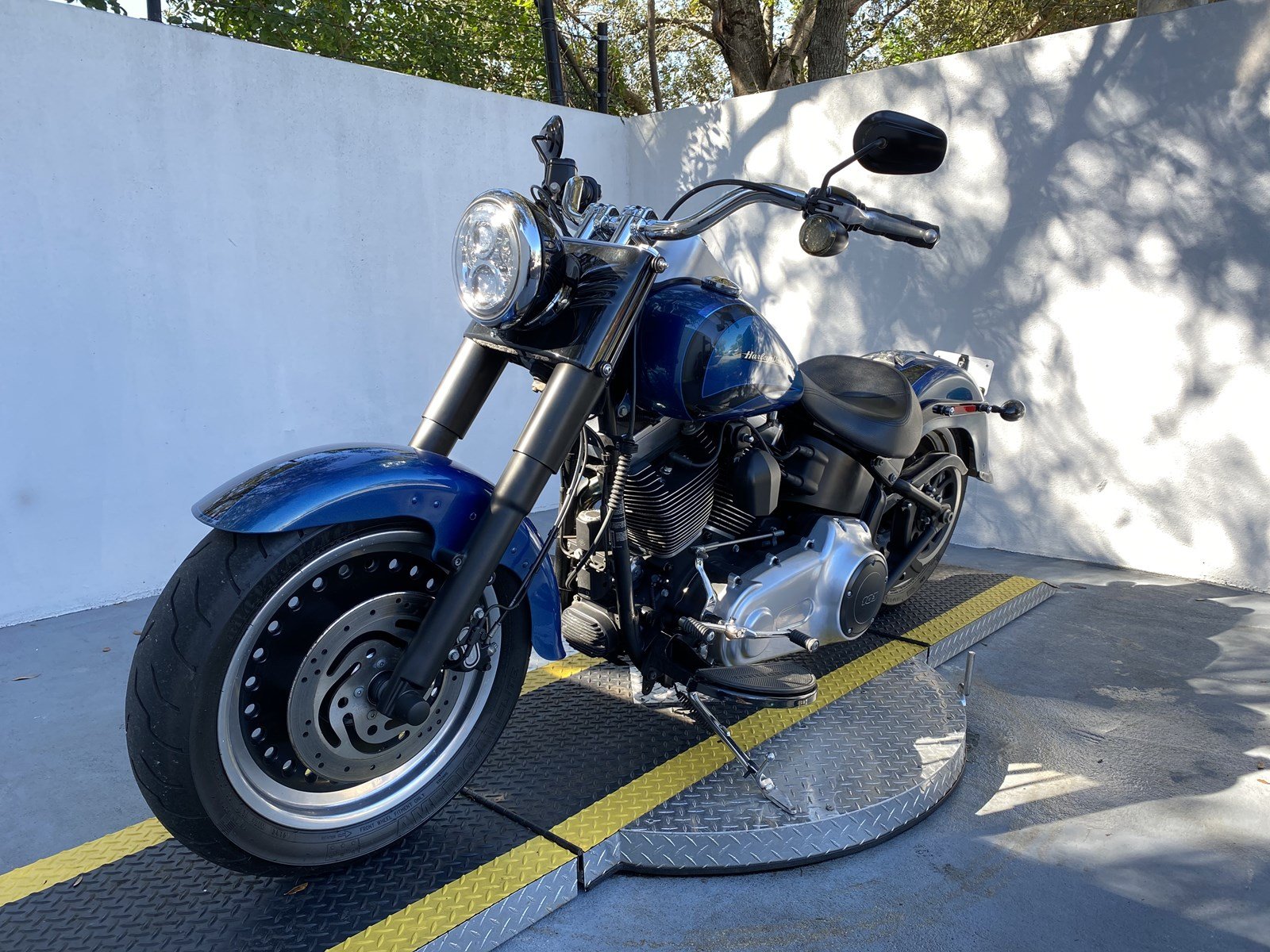 Pre-Owned 2014 Harley-Davidson Softail Fat Boy Lo FLSTFB ...