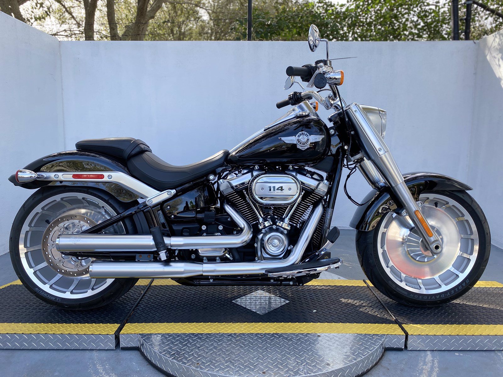 Pre-Owned 2019 Harley-Davidson Softail Fat Boy 114 FLFBS Softail in ...